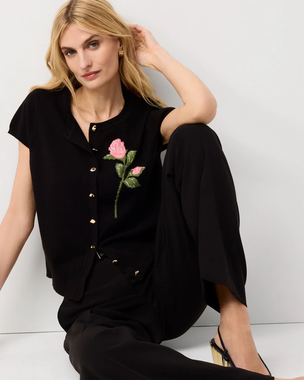 Cap Sleeve Cardigan | White House Black Market